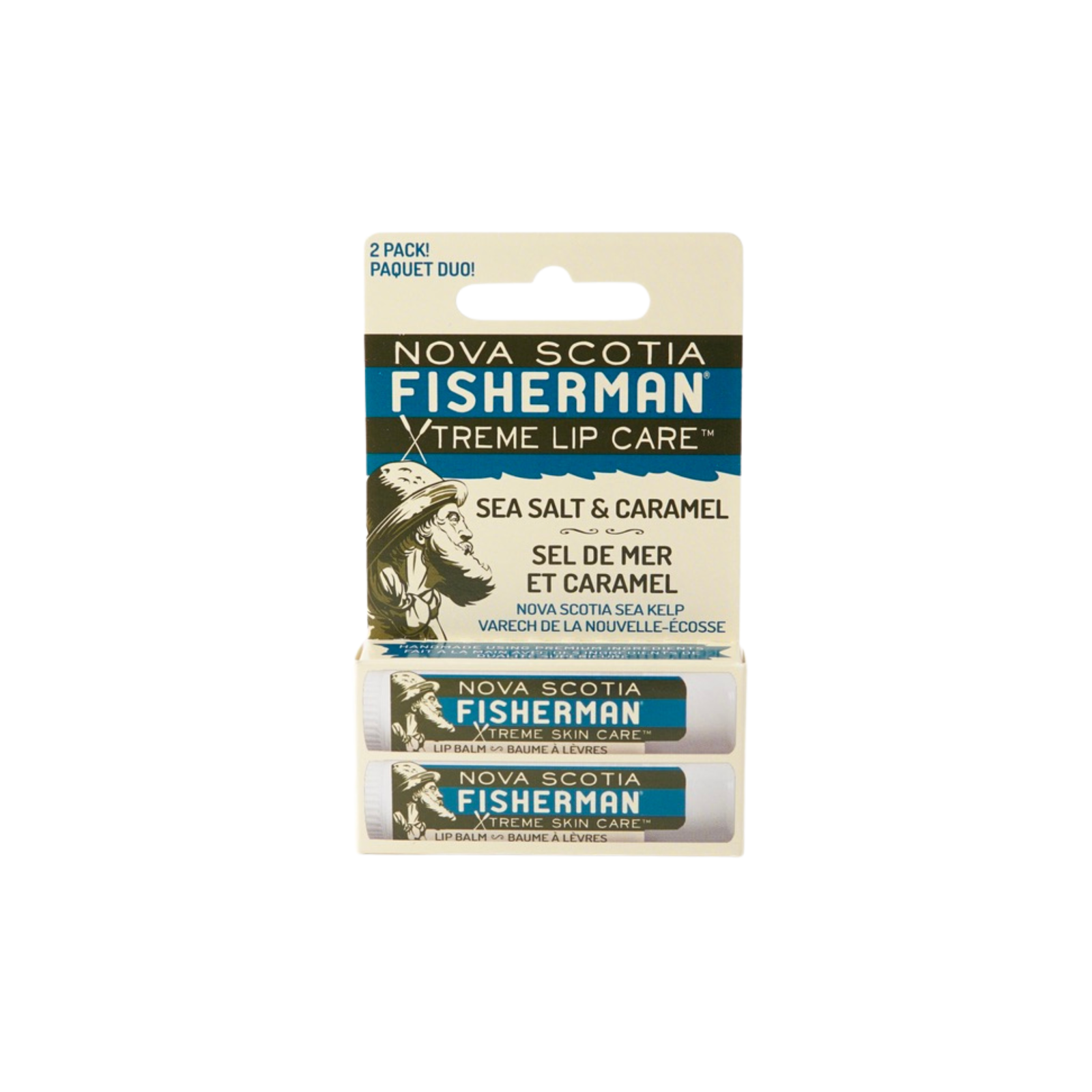 Two Pack Lip Balm - Sea Salt N' Caramel