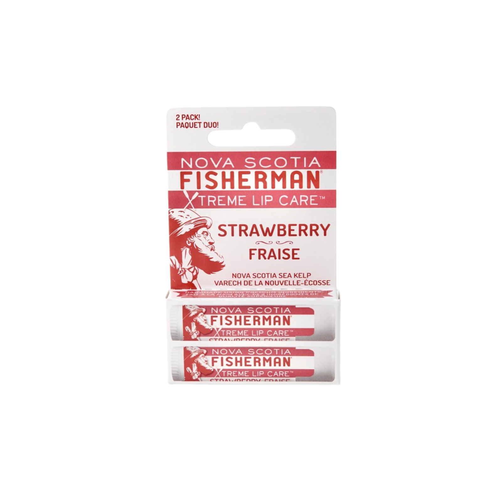 Two Pack Lip Balm - Strawberry