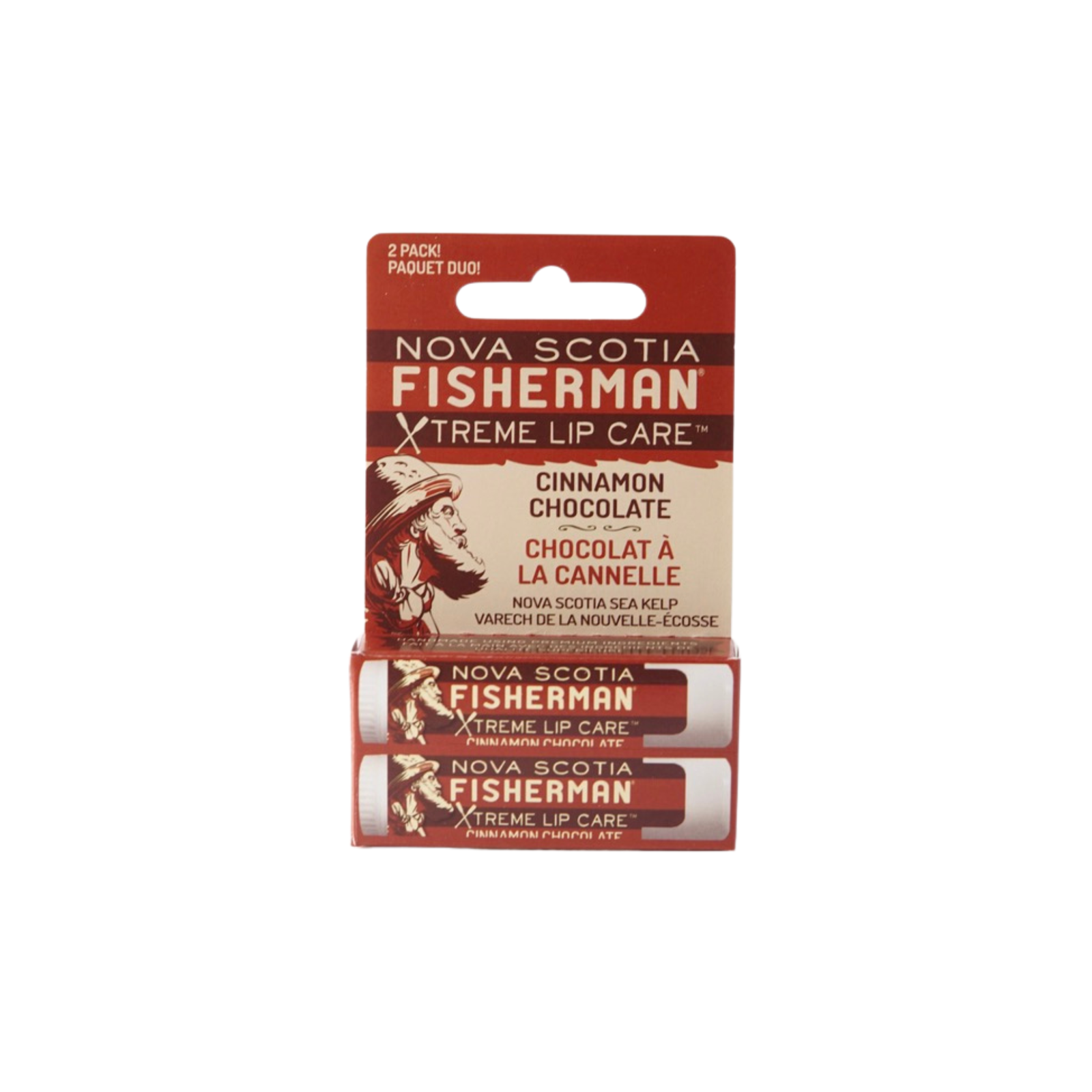 Two Pack Lip Balm - Cinnamon Chocolate