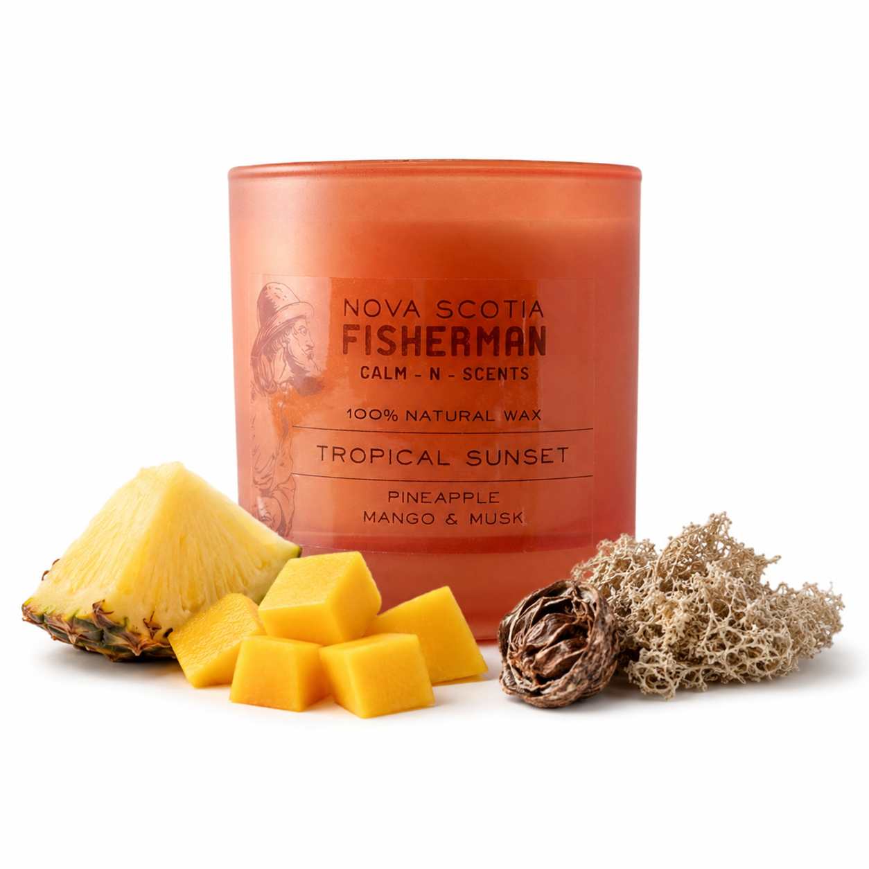 Tropical Sunset Candle