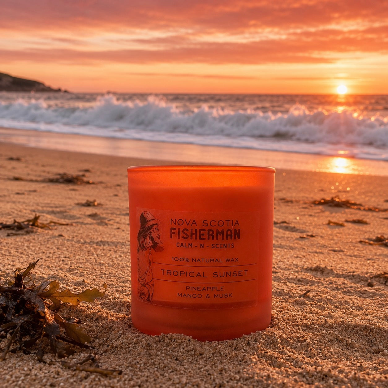 Tropical Sunset Candle