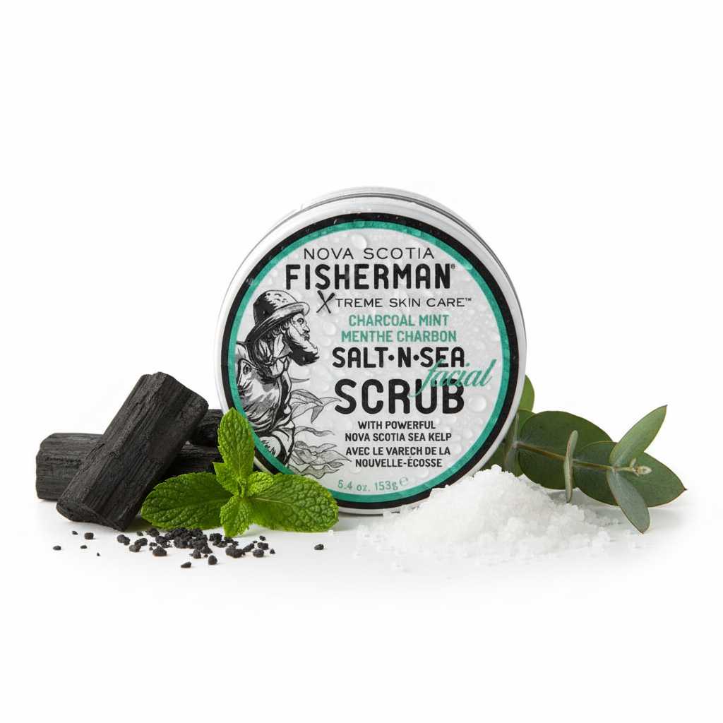 Facial Scrub - Charcoal Mint