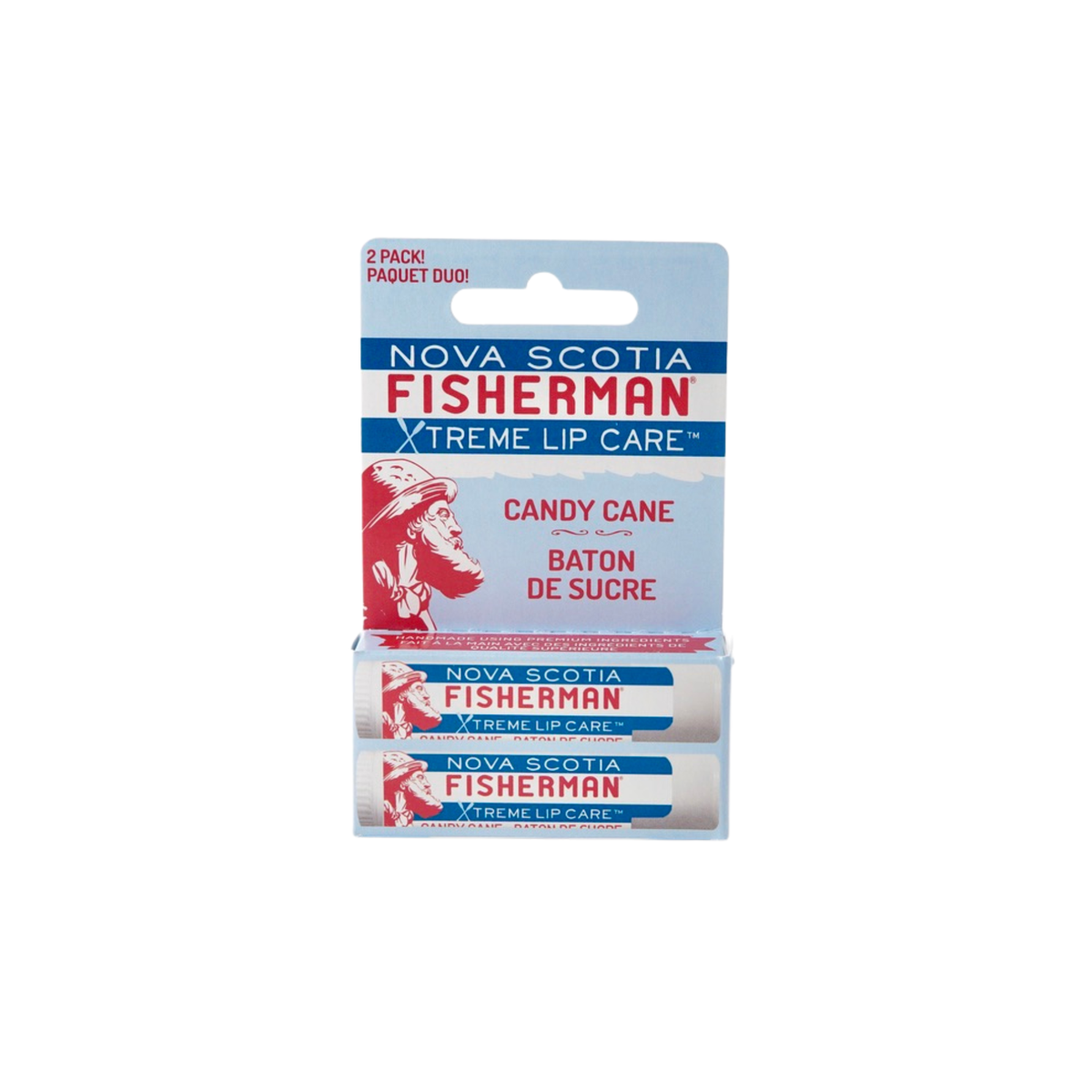 Two Pack Lip Balm - Candy Cane Mint