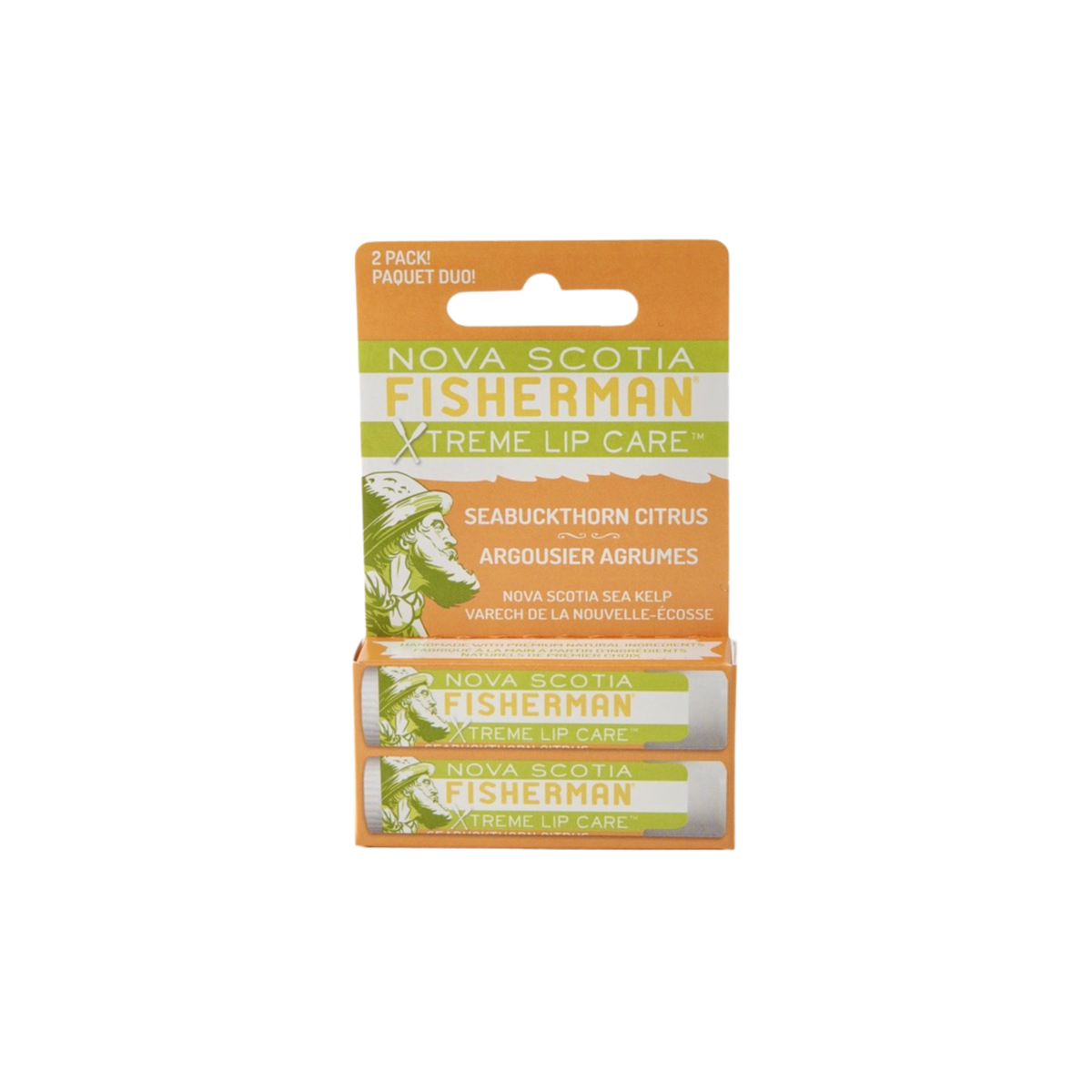 Two Pack Lip Balm - Seabuckthorn Citrus