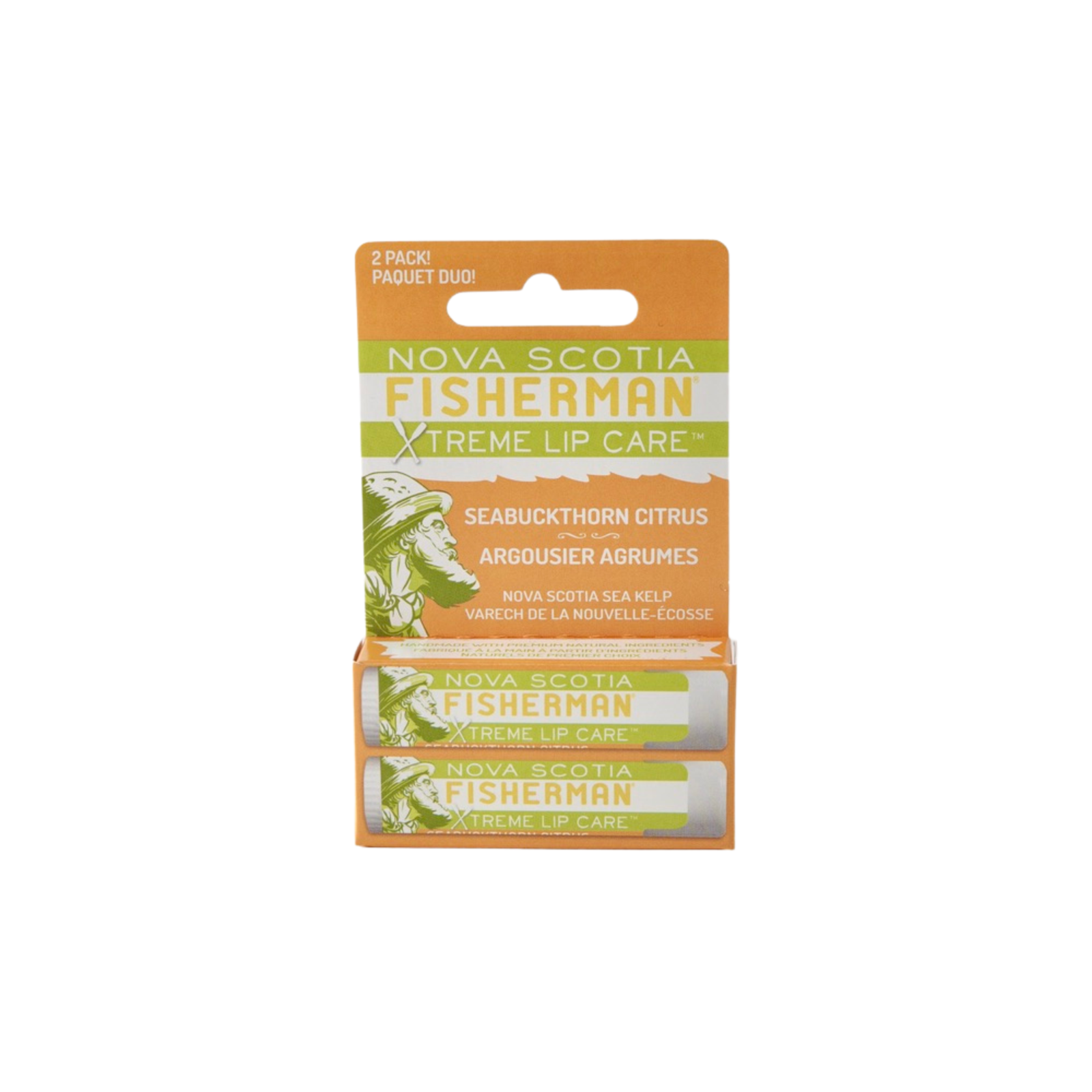 Two Pack Lip Balm - Seabuckthorn Citrus