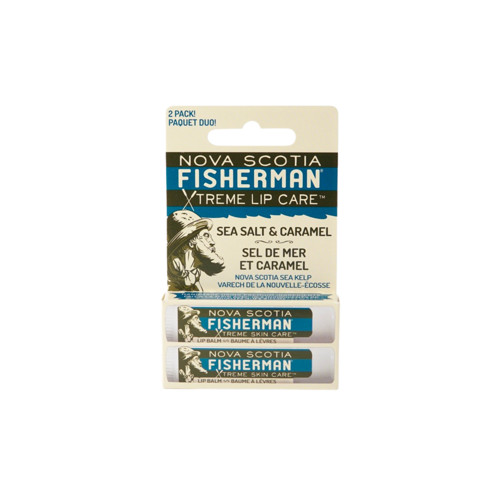 Two Pack Lip Balm - Sea Salt N' Caramel