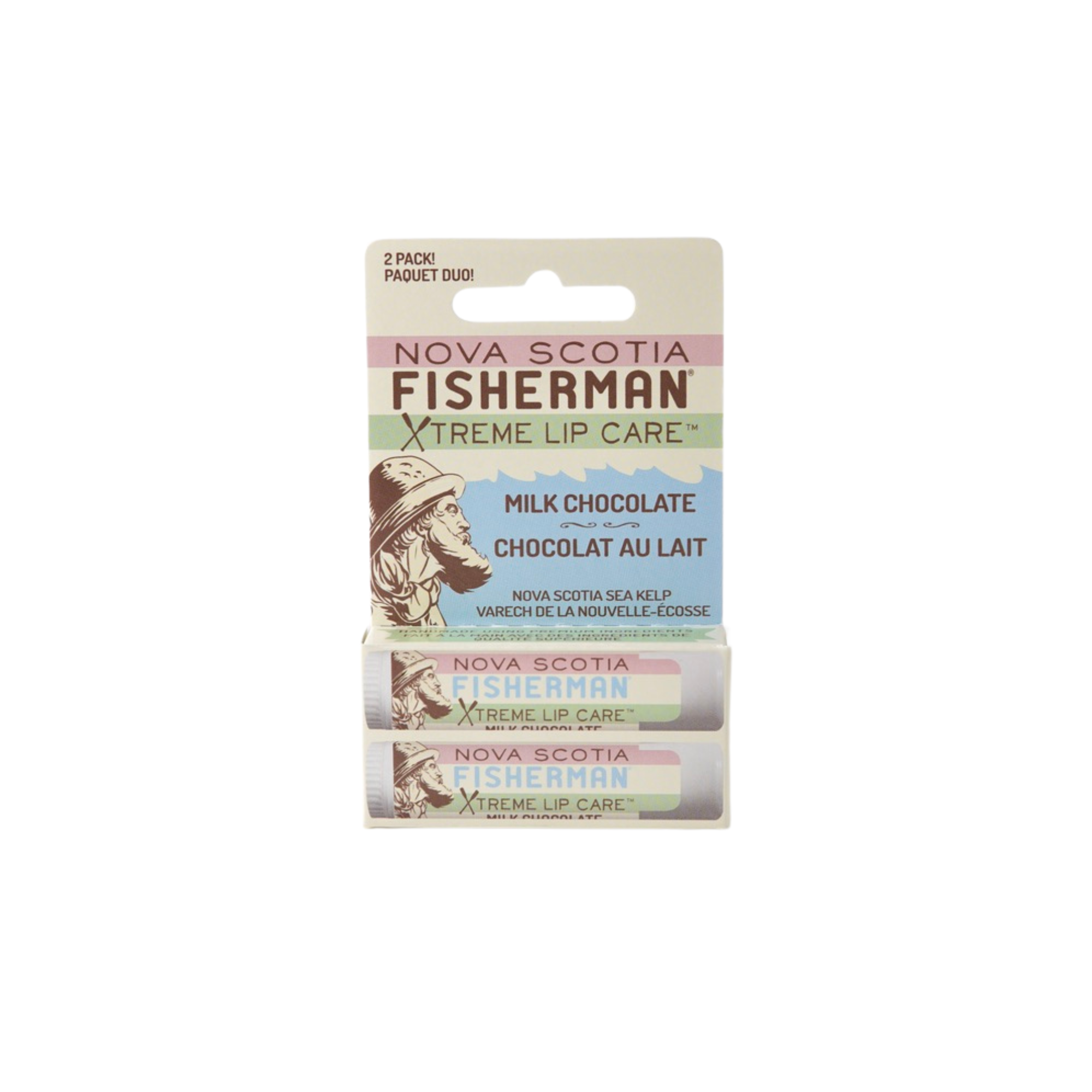 Two Pack Lip Balm - Milk Chocolate