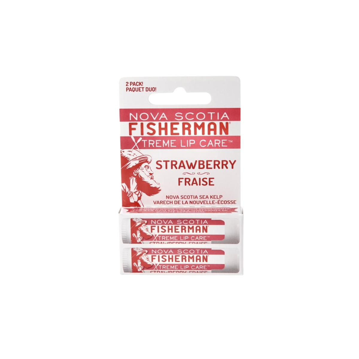 Two Pack Lip Balm - Strawberry