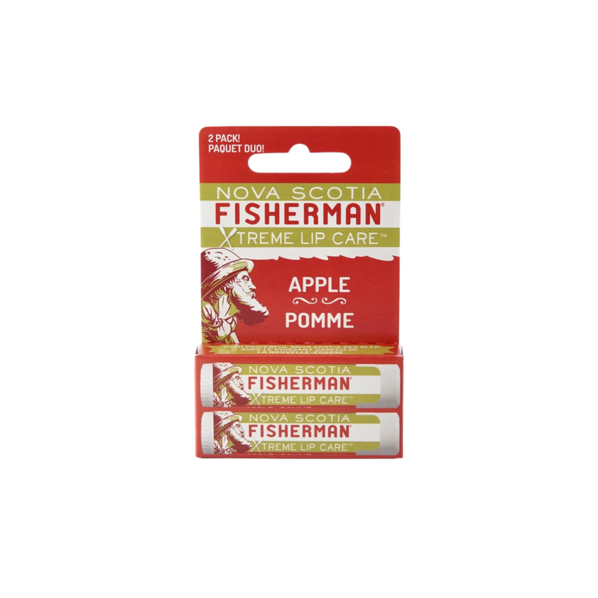 Two Pack Lip Balm - Apple