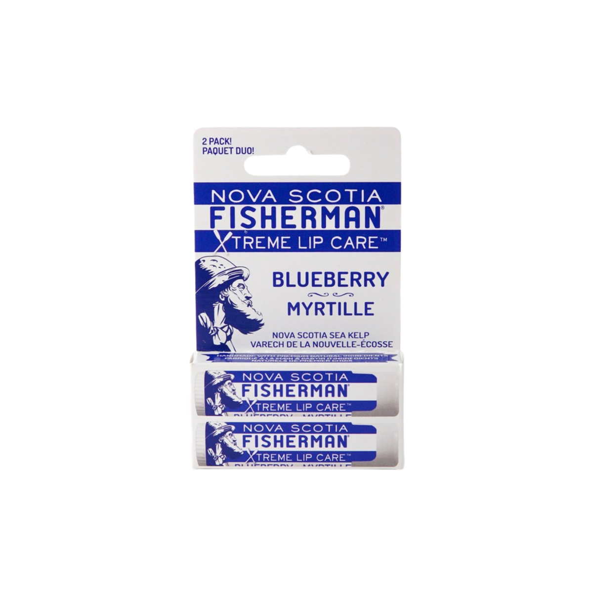 Two Pack Lip Balm - Blueberry