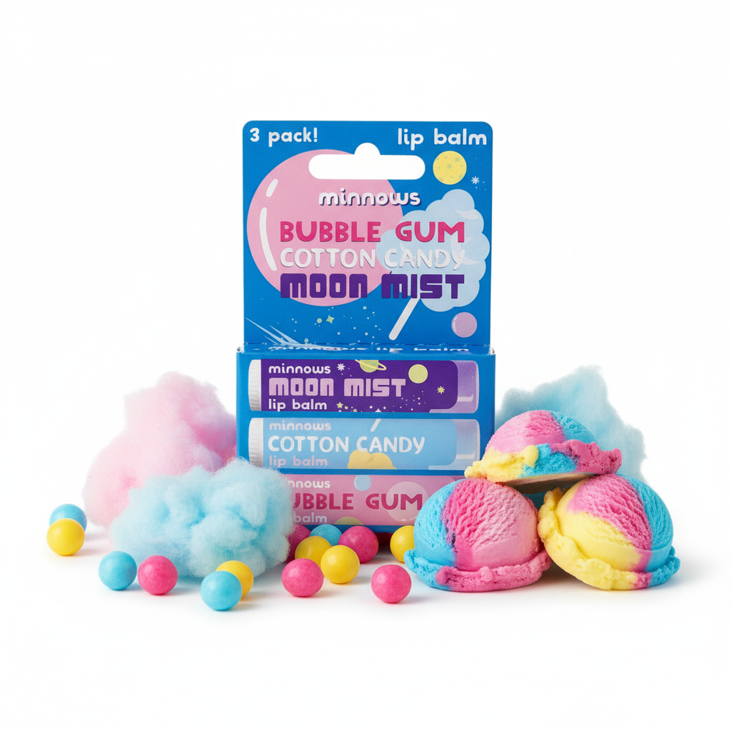 Three Pack Lip Balm - Minnows