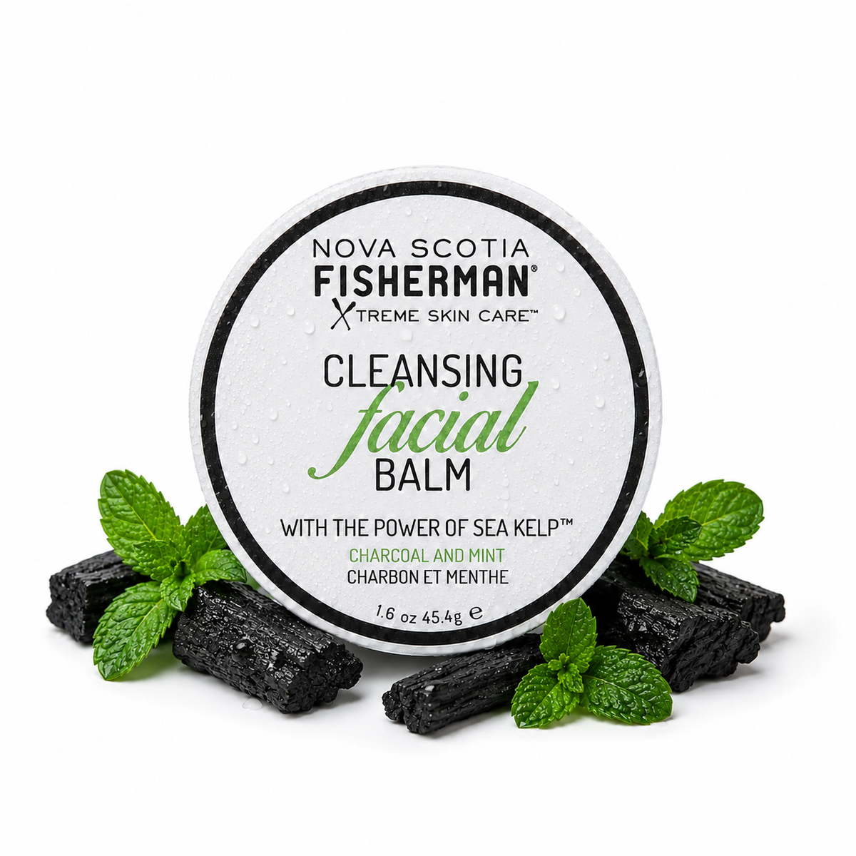 Cleansing Facial Balm - Charcoal & Mint
