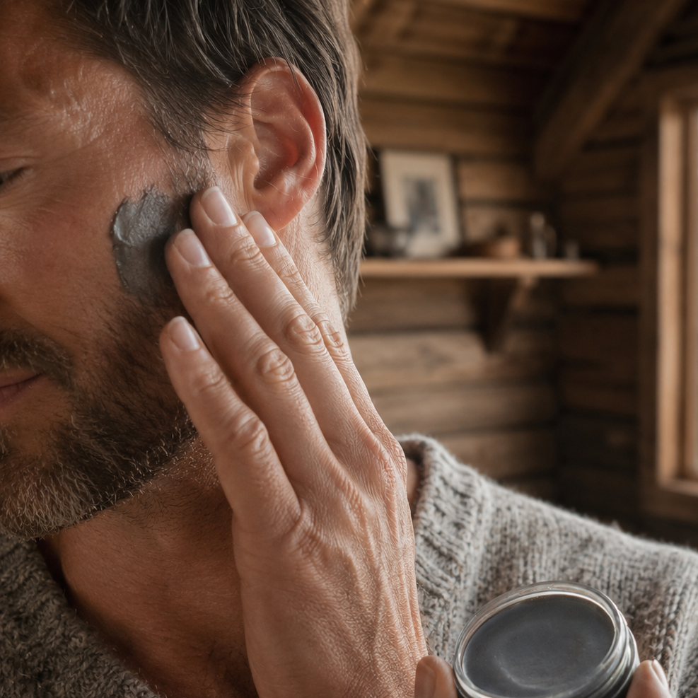 Cleansing Facial Balm - Charcoal & Mint