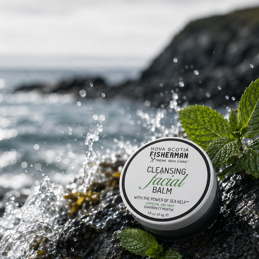 Cleansing Facial Balm - Charcoal & Mint