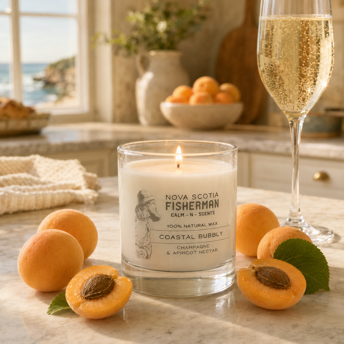 Coastal Bubbly Candle