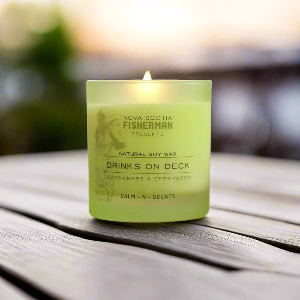 Drinks on Deck Candle