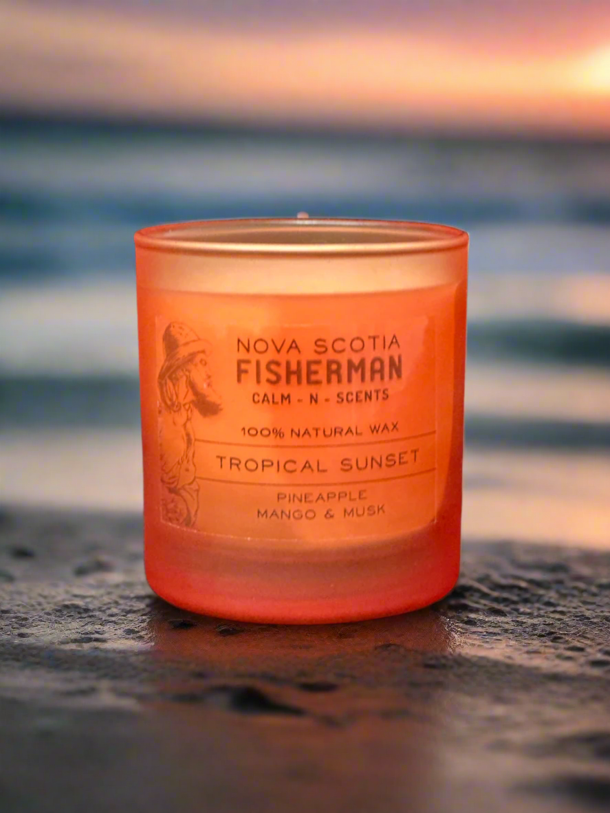 Tropical Sunset Candle
