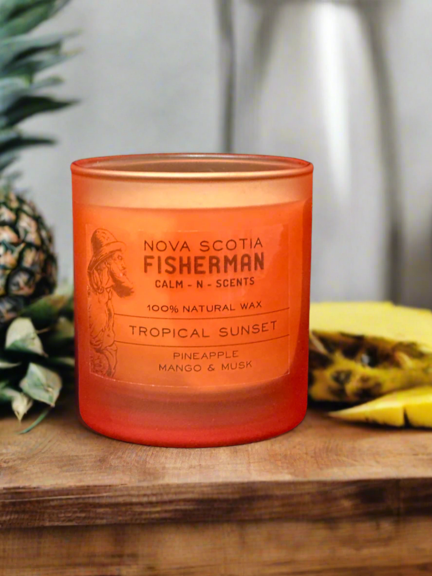Tropical Sunset Candle