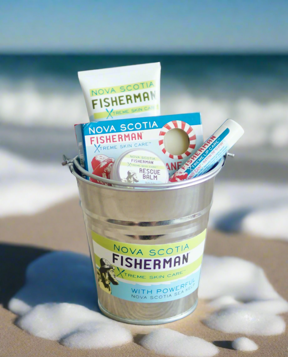 Candy Cane Bucket Set