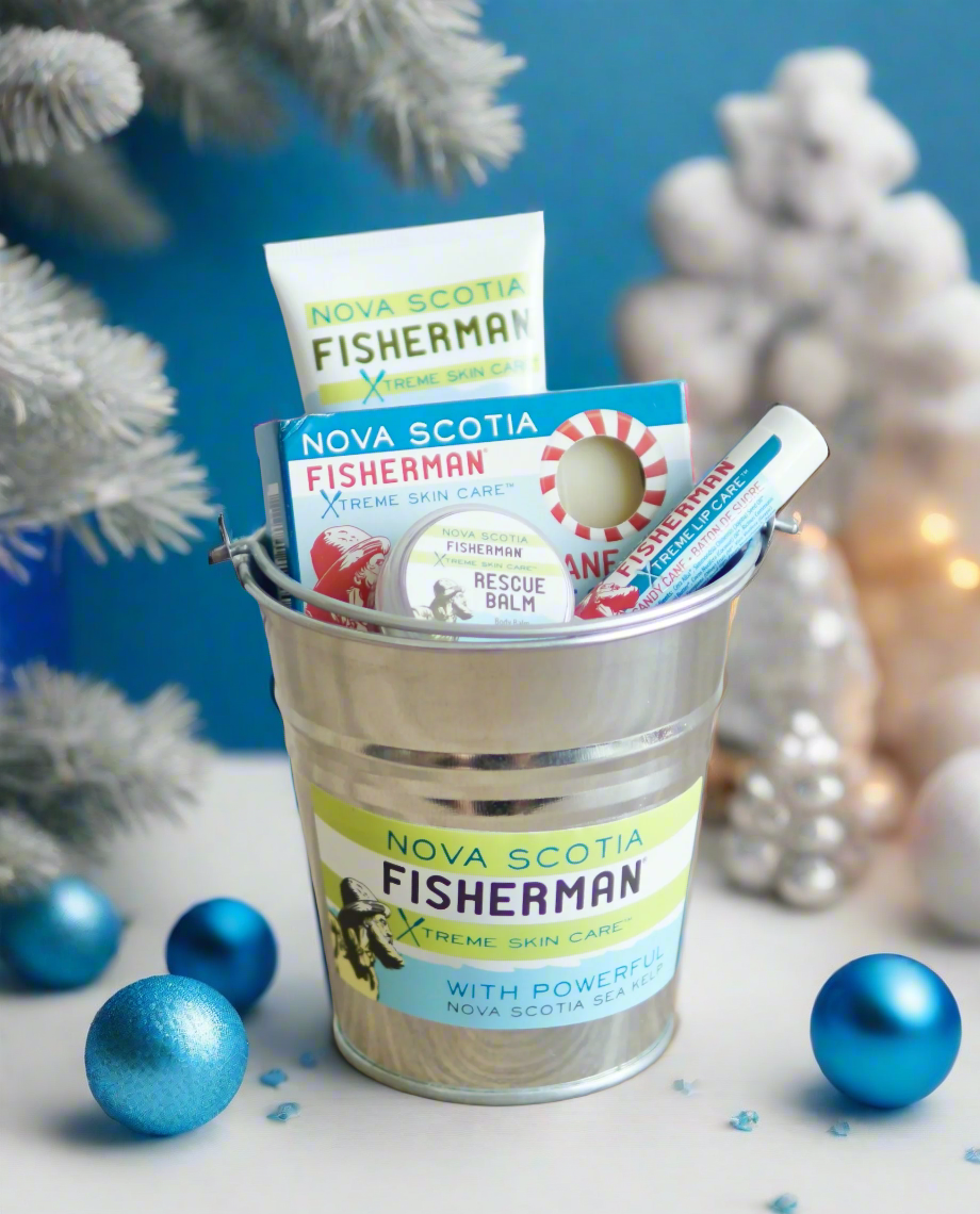 Candy Cane Bucket Set