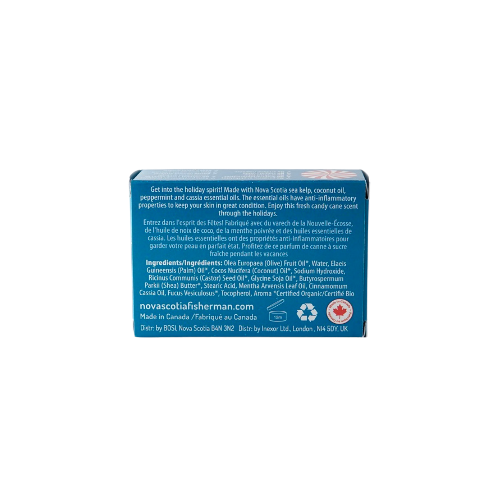 Soap Bar - Candy Cane Mint