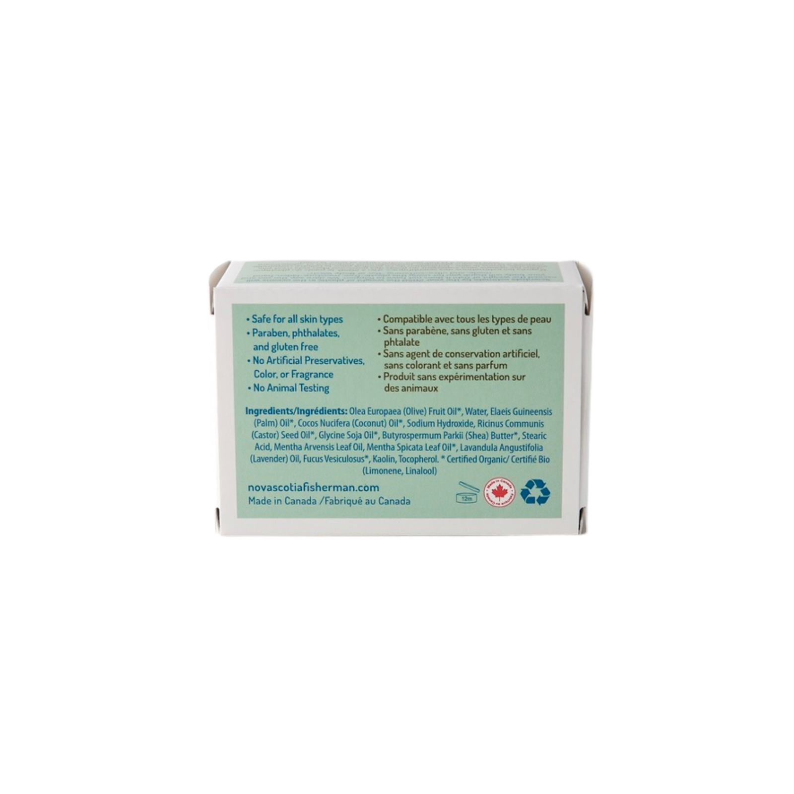 Soap Bar - Fundy Clay & Mint