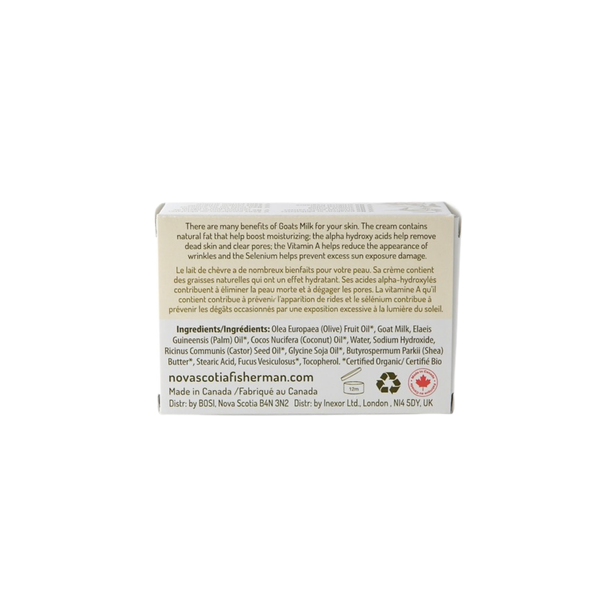 Soap Bar - Goat's Milk (Unscented)