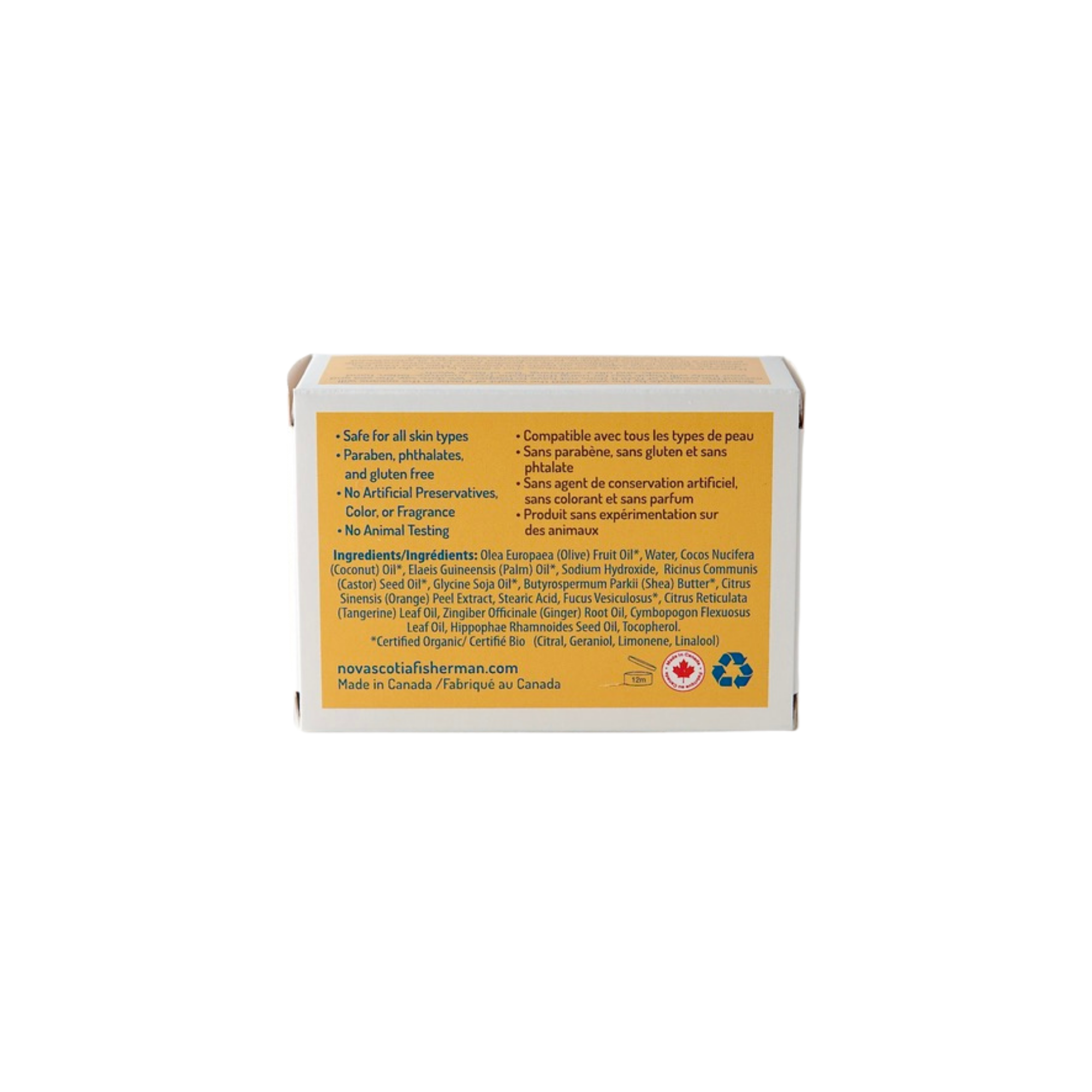 Soap Bar - Seabuckthorn & Shea