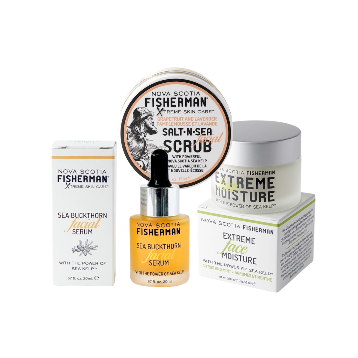 Daily Face Care Set (FREE Bonus Scrub)