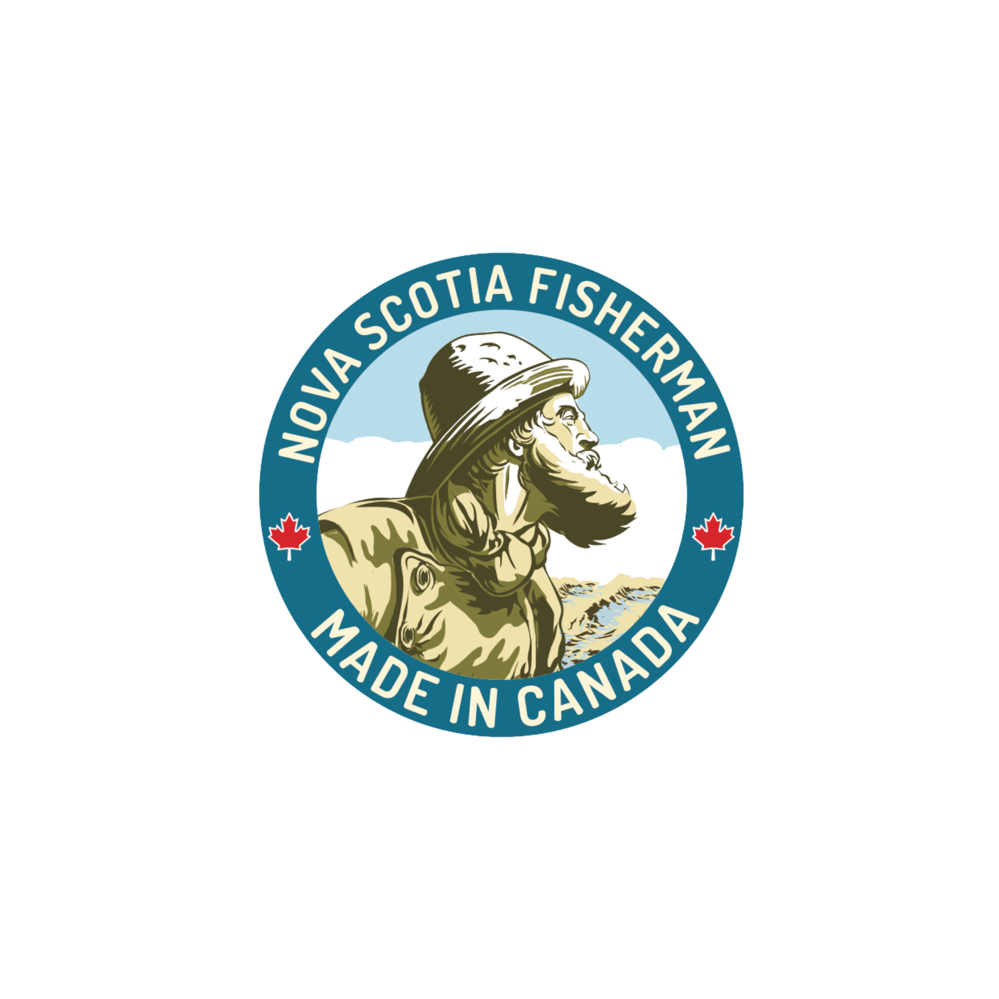 Nova Scotia Fisherman Fender Sticker