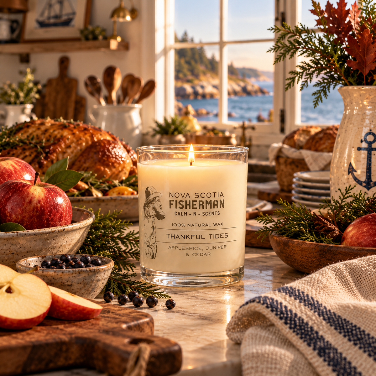 Thankful Tides Candle