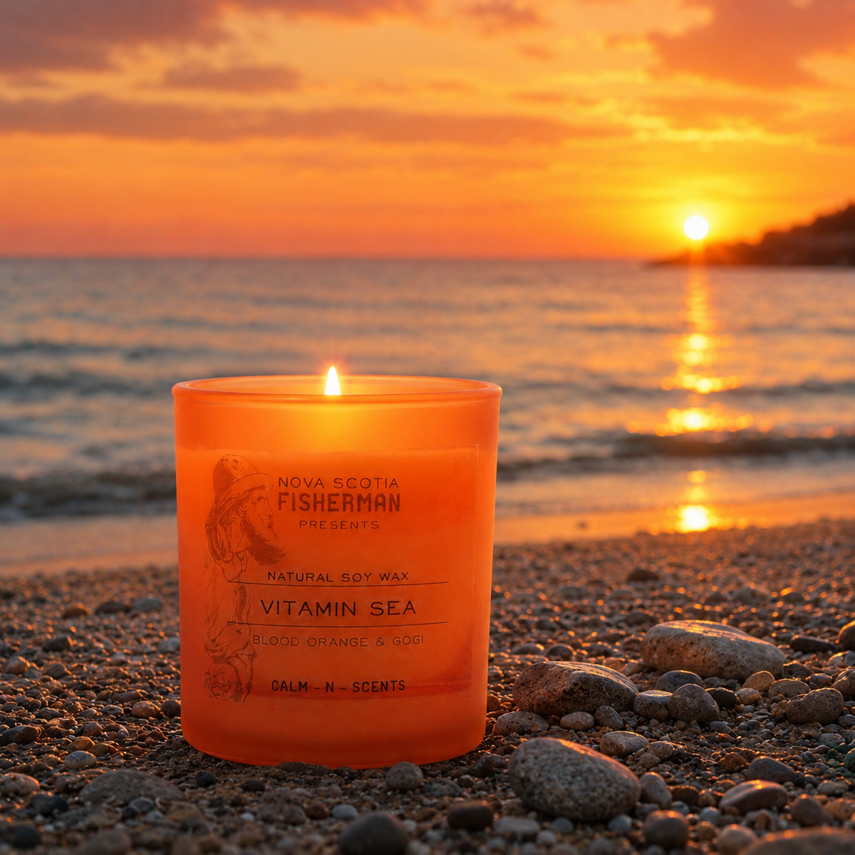 Vitamin Sea Candle