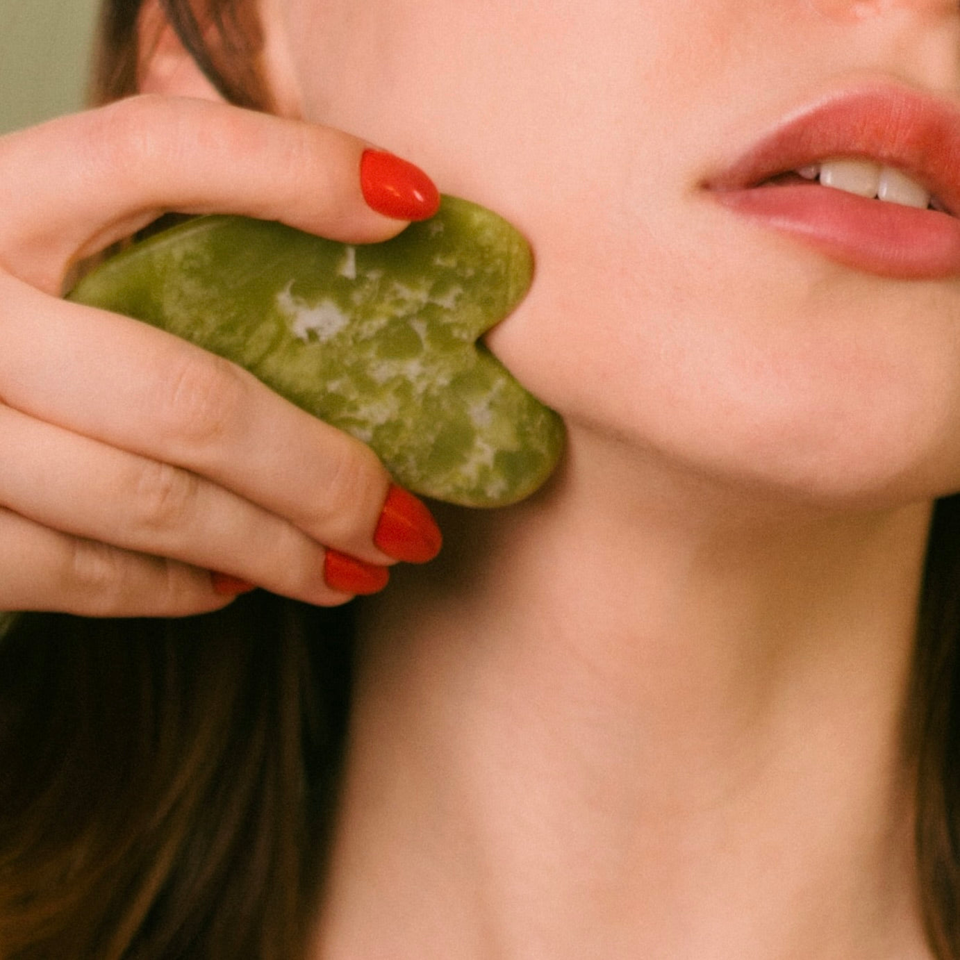 Jade Gua Sha - Facial Massage Stone