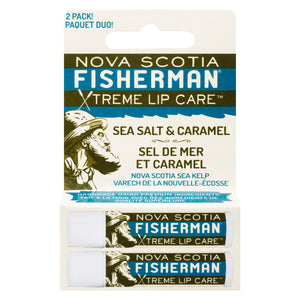 Lip Balm - Sea Salt N' Caramel (Double Pack) - Nova Scotia Fisherman Sea Kelp Skincare 
