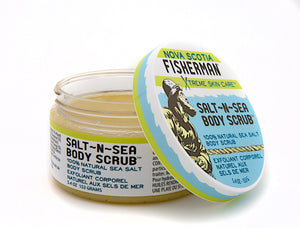 Salt-N-Sea Body Scrub - Nova Scotia Fisherman Sea Kelp Skincare 