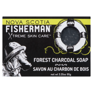 Natural Bar Soap - Forest Charcoal - Nova Scotia Fisherman Sea Kelp Skincare 