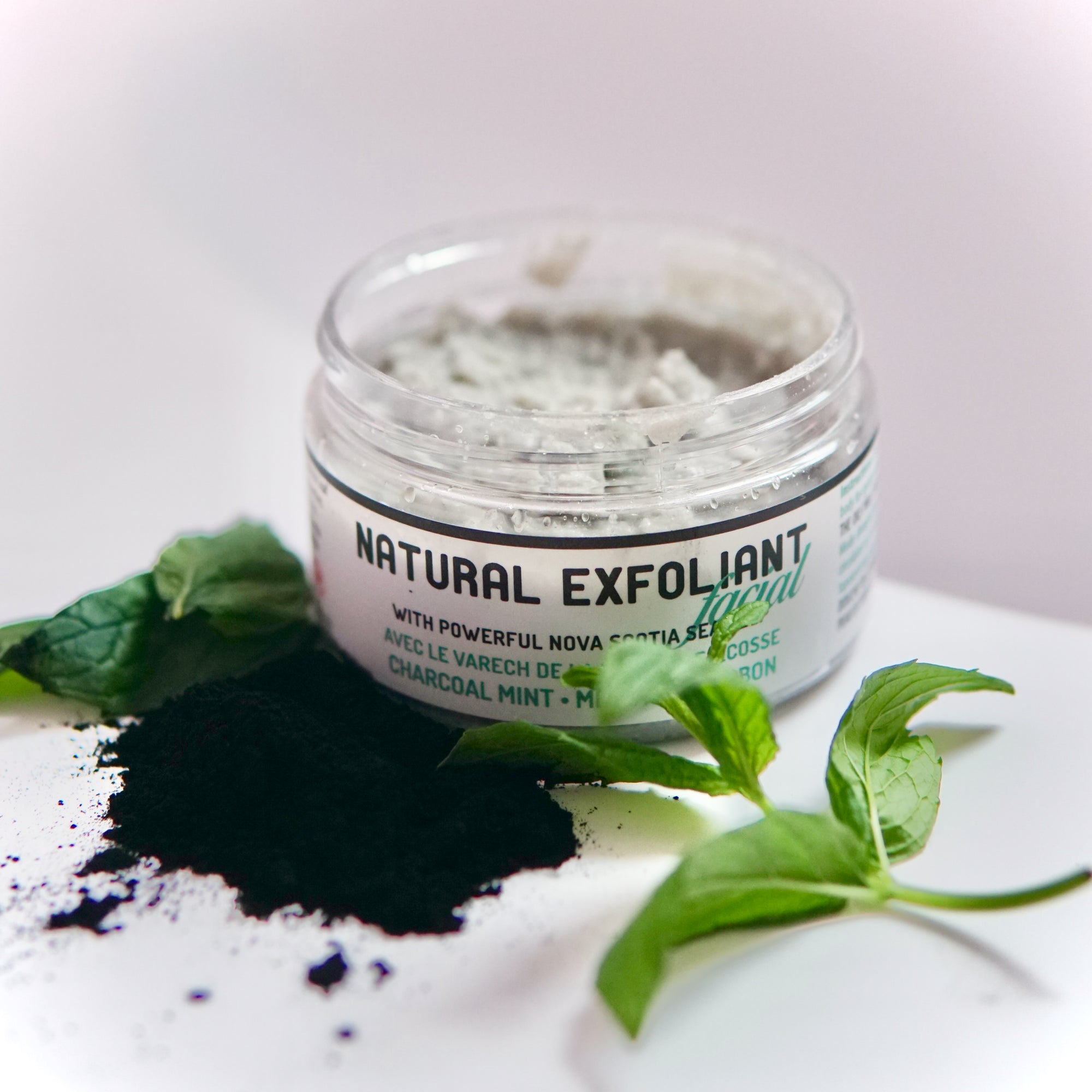 Facial Scrub - Charcoal Mint