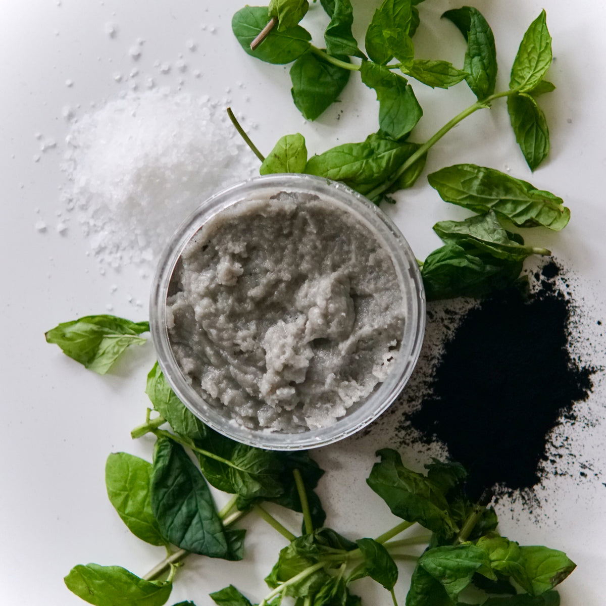 Facial Scrub - Charcoal Mint