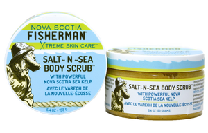 Salt-N-Sea Body Scrub - Nova Scotia Fisherman Sea Kelp Skincare 