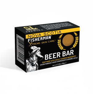 Natural Bar Soap - Beer Bar - Nova Scotia Fisherman Sea Kelp Skincare 