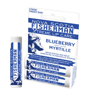 Lip Balm - Blueberry (Double Pack) - Nova Scotia Fisherman Sea Kelp Skincare 