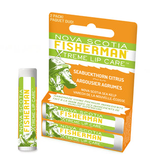Lip Balm - Seabuckthorn Citrus (Double Pack) - Nova Scotia Fisherman Sea Kelp Skincare 