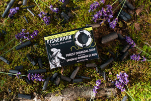 Natural Bar Soap - Forest Charcoal - Nova Scotia Fisherman Sea Kelp Skincare 