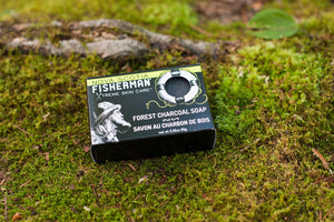 Natural Bar Soap - Forest Charcoal - Nova Scotia Fisherman Sea Kelp Skincare 