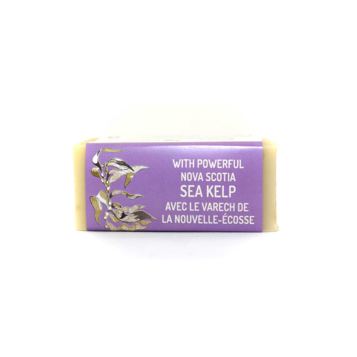 Hand &amp; Face Soap Bar - Lavender &amp; Shea - Nova Scotia Fisherman Sea Kelp Skincare 